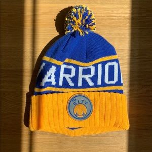 Warriors knit beanie